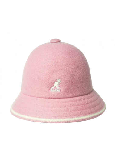 Kangol Stripe Casual - Dusty Rose / Off White